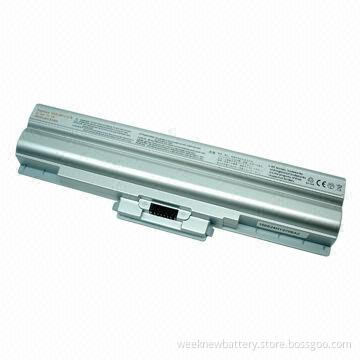 4,400mAh/11.1V Laptop Battery for Sony VAIO VGN-FW139E/H, 14-month Warranty, 5 Days Delivery